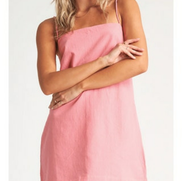 Billabong Sunset A-Line Cotton Mini Dress - Picture 9 of 16